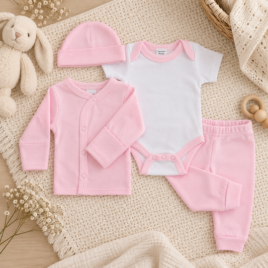 Baby Girls Premature 4 piece Set (3.5lbs)