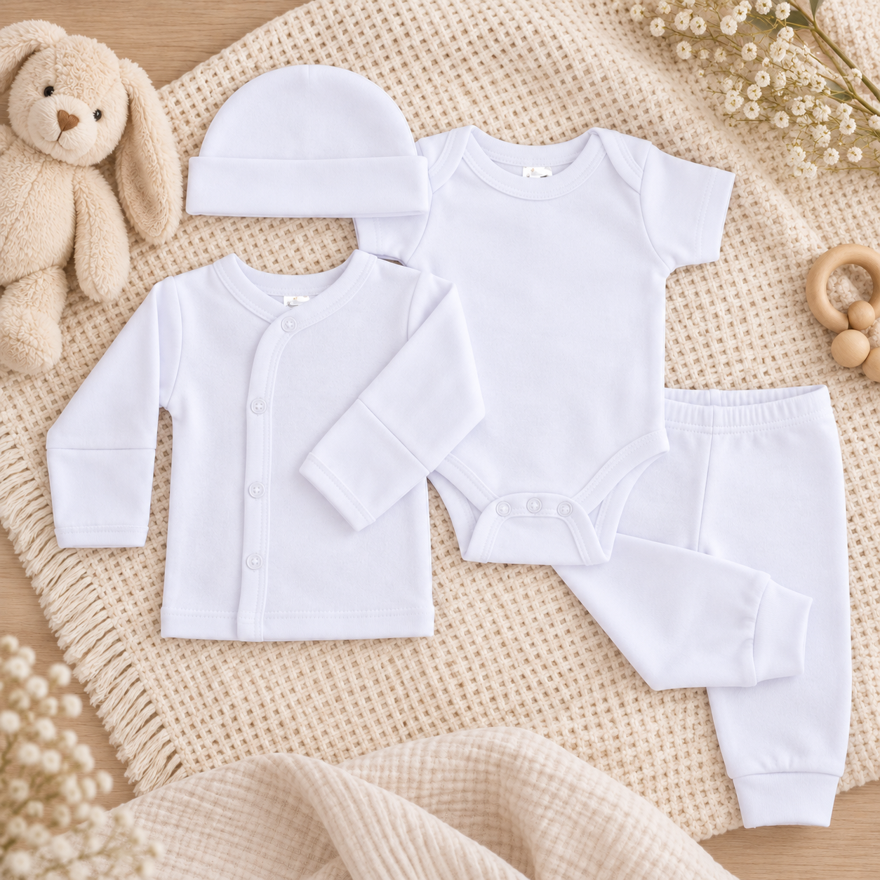Baby Premature 4 piece Set (3.5lbs)