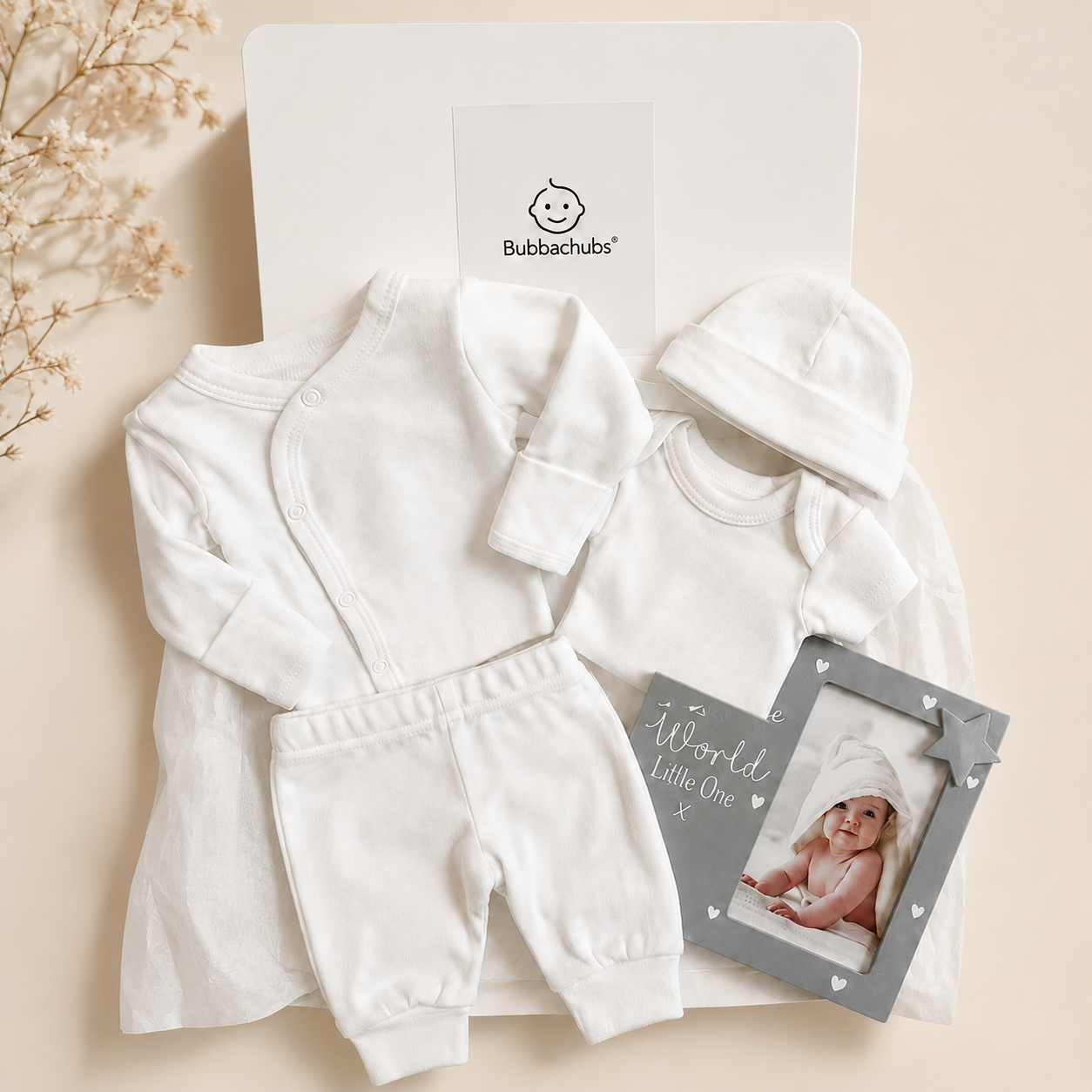 Bubbachubs Unisex Premature Baby Gift Set (3.5kg 50-55cm)
