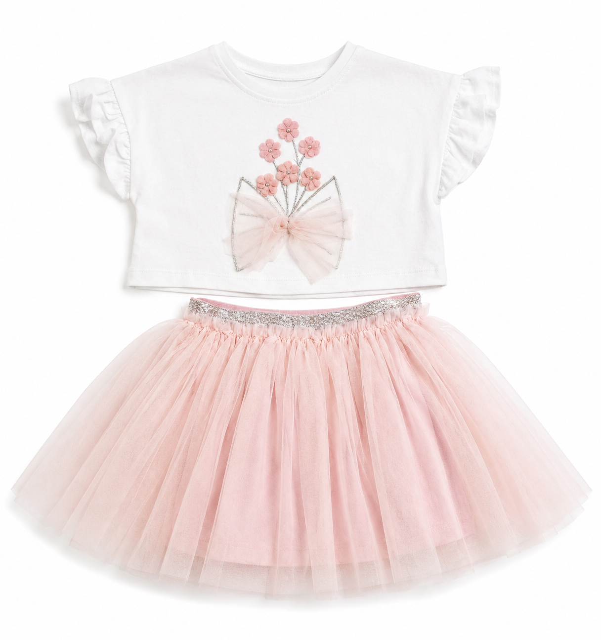 Bubbachubs Toddler Girl Party Outfit Gift Set 3-5 Years