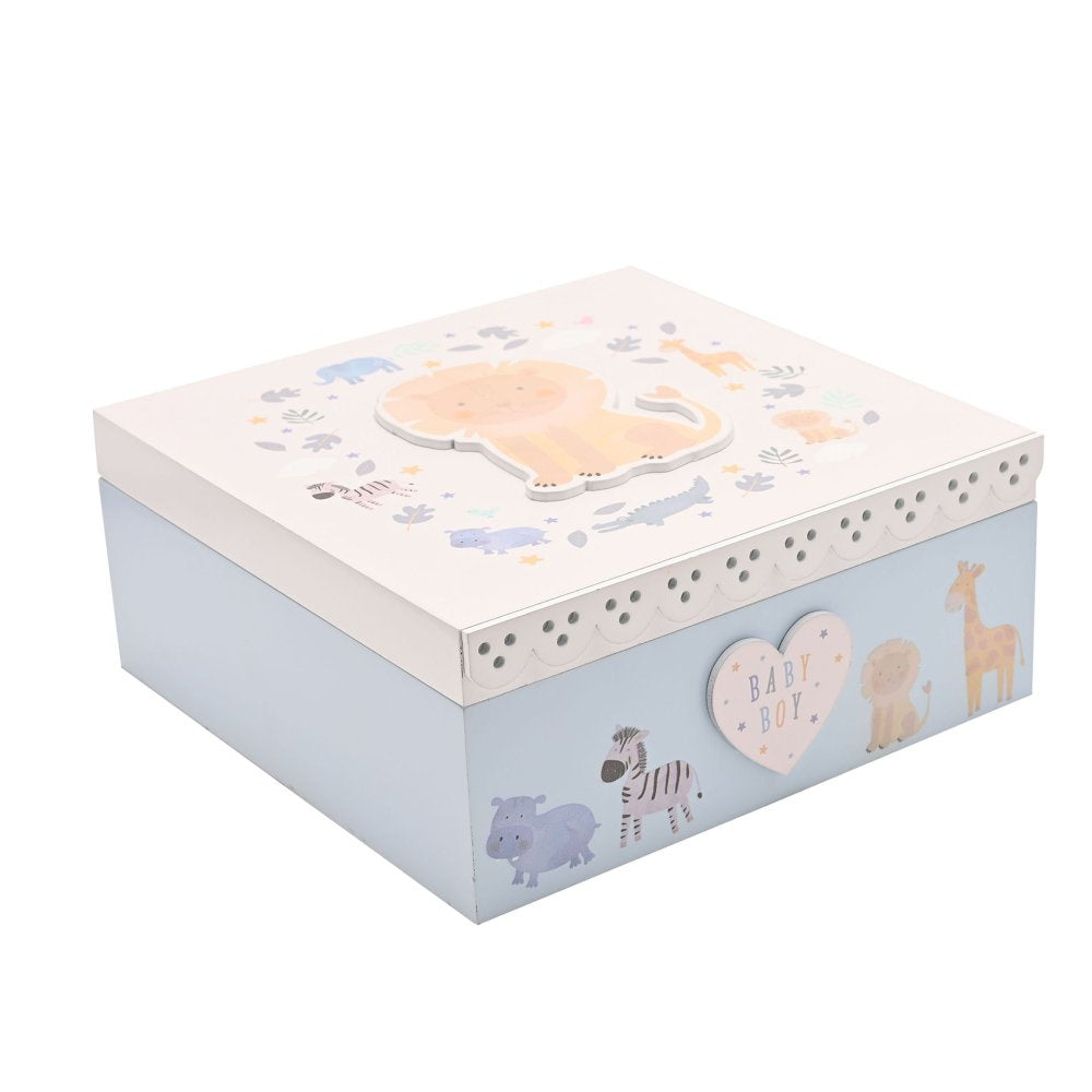 Baby Boy & Girl Keepsake Boxes H84 x W188 x D194mm