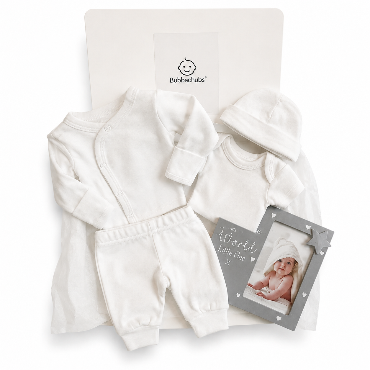 Bubbachubs Unisex Premature Baby Gift Set (3.5kg 50-55cm)